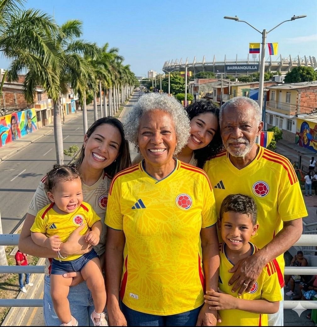 Feliz familia mundialista !!!